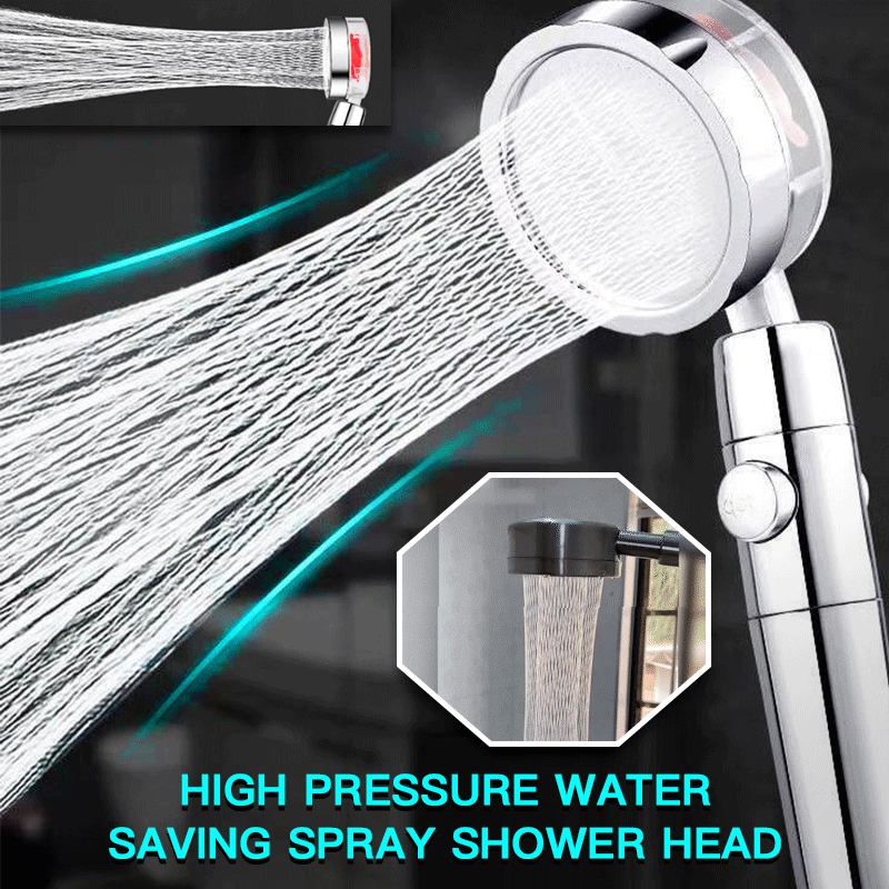 High Pressure Water Saving Spray Shower Head Replace old shower head