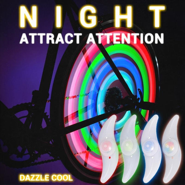 6PCS Night Bicycle Wheel Light