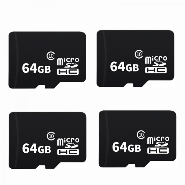 4pcs 64GB High Capacity Micro SD/TF Memory Card