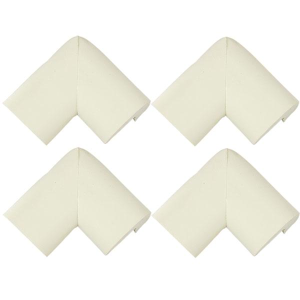 4pcs Baby Safety Table Desk Edge Corner Cushion Guard Softener Protectors White
