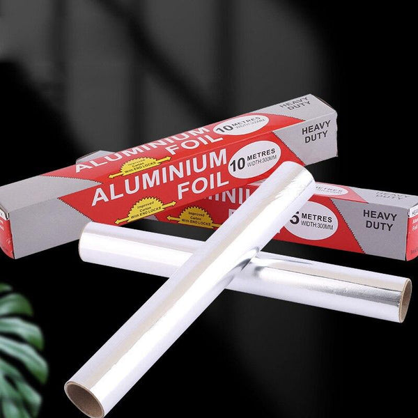5/10/20 Meters Baking Tin Foil Paper Food Grade Barbecue Aluminum Foil Paper Disposable Household Oven Baking Tools
