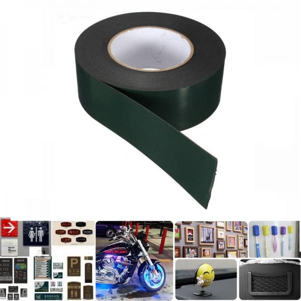50MM x 10M x 1MM Strong Waterproof Adhesive Double Sided Foam Tape for Car Trim Home Cellphone