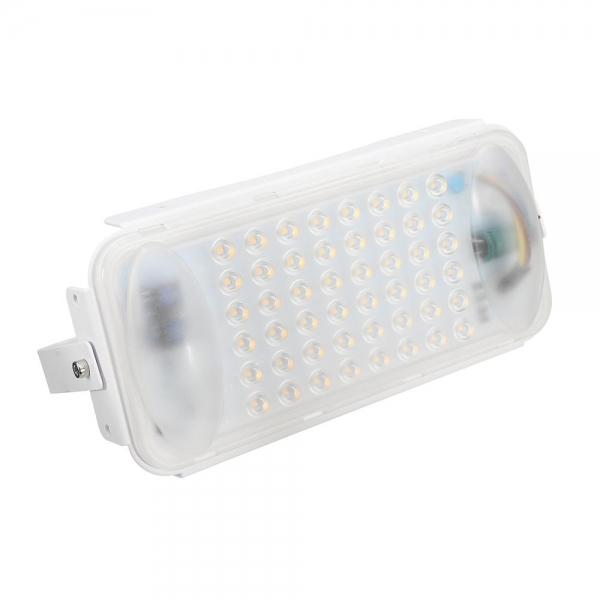 50W 48 LED Flood Spot Light Waterproof Outdoor Garden Security Landscape Light AC180V-260V - White Shell Warm White Light