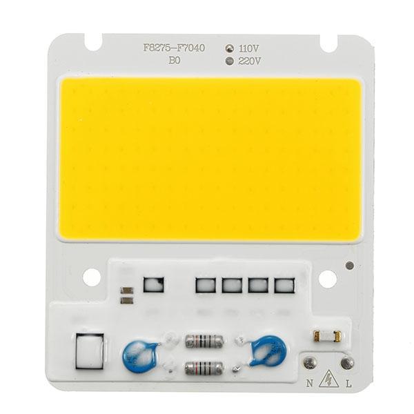 50W 5000LM DIY COB LED Light Chip Bulb Bead 82x75mm For Flood Light AC110V Warm White