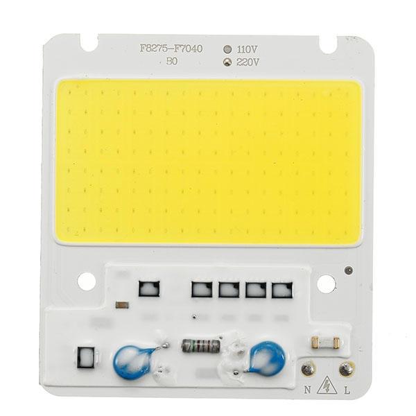 50W 5000LM DIY COB LED Light Chip Bulb Bead 82x75mm For Flood Light AC110V White