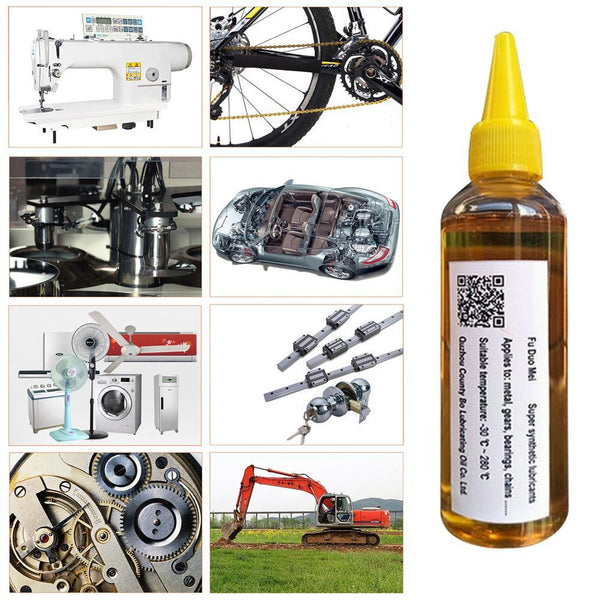 100ml Machinery Lubrication Oil Rust Proof Zipper Running Sewing Machine Oil Fan Hinge Door Keyhole Bearing Gear Lubrication