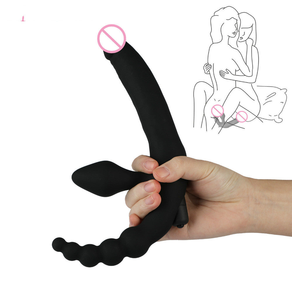 Silicone Prostate Massage Anal Plug Dildo Penis Vibrator Vibrating Butt Plug Sex Toys for Woman