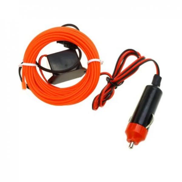 5M Neon EL Wire Glow String Light - Red