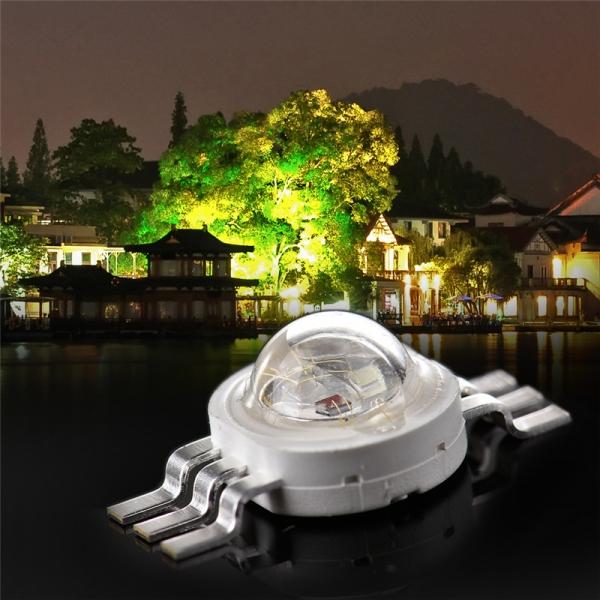 5Pcs 3W RGB 6 Pin High Power LED Chip SMD COB Light Emitter Component Diode DIY Lighting