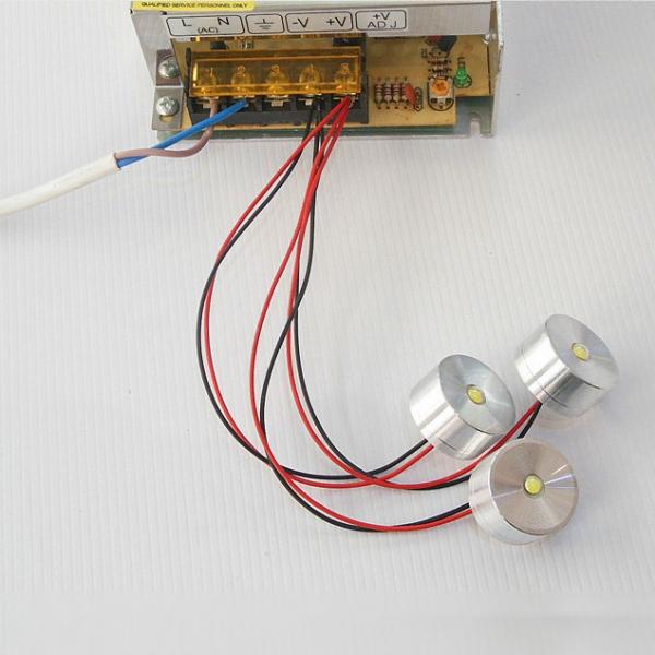 5VLED Lamp Small DIY Thumb Lamp Interface Highlight Model 3.7V Battery Bulb - Red