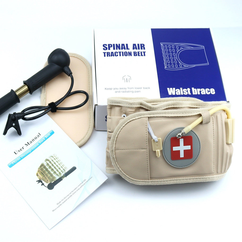 Lumbar sling for adults and elderly lumbar spine health care rehabilitation fixed pressure traction air decompression pain protection waist protection