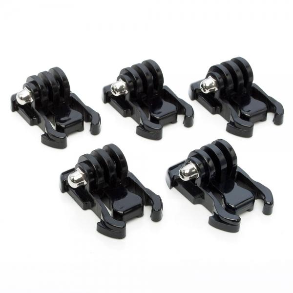 5pcs Fast Assembling Mount Buckles for GoPro Hero 2/3/3 +/SJ4000/SJ5000 and More Black