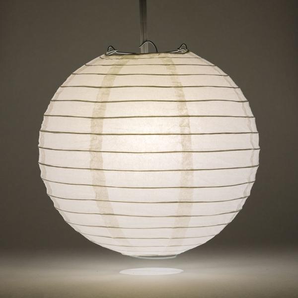 6inch Chinese Round Hanging Paper Lantern Lampshade Wedding Party Decoration White