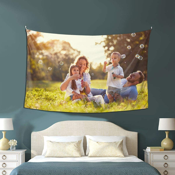 Create Your Own Tapestry, Custom Cloth Backdrop, Pick Your Font and Saying On Wall Tapestry(40''WX60''L)