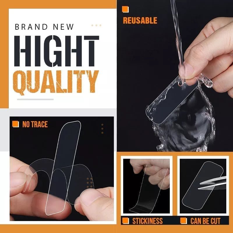 60pcs Nano Magic Reusable Waterproof Double Sided Tape