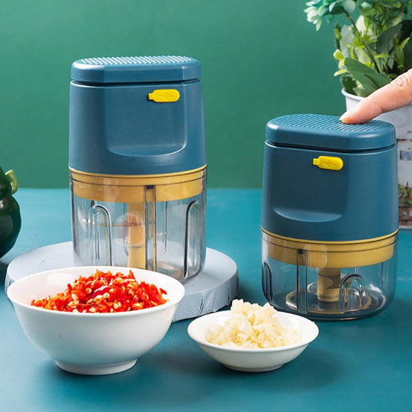 Electric Meat Grinder Wireless Portable Garlic Vegetable Food Chopper USB Charging Crusher Garlic Masher Machine Kitchen Tools