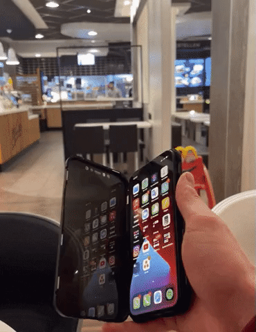 Hi-Tech Privacy Screen Protector 360° Full Body Case For iPhone