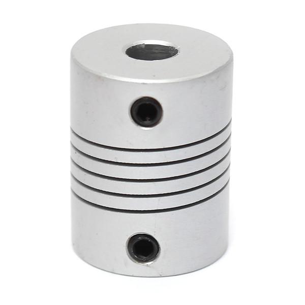 6mmx6mm Aluminum Flexible Shaft Coupling OD19mmxL25mm CNC Stepper Motor Coupler Connector