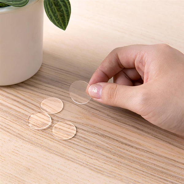 70pcs/Set Transparent Double-Sided Adhesive Tape Dot waterproof traceless Acrylic glue Double-sided Adhesive Round Sticker Tape Dot