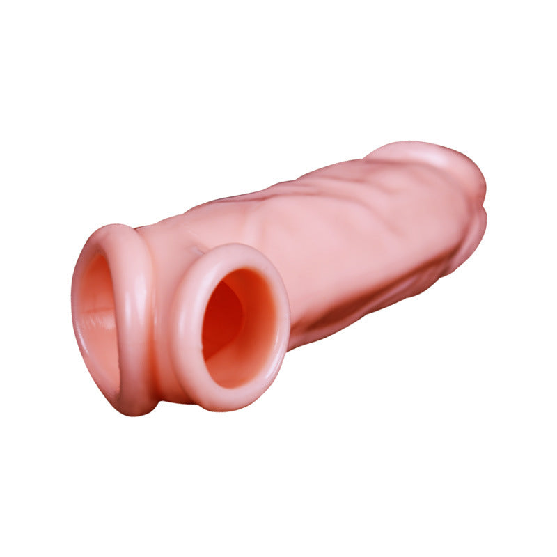 Triple Delay Ejaculation Penis Sleeves Extender Enlargement Sex Toys for Men
