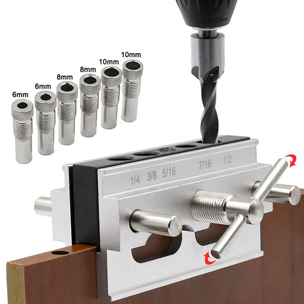 Wooden Board Connection Drilling Locator DIY Hole Punching Locator Set