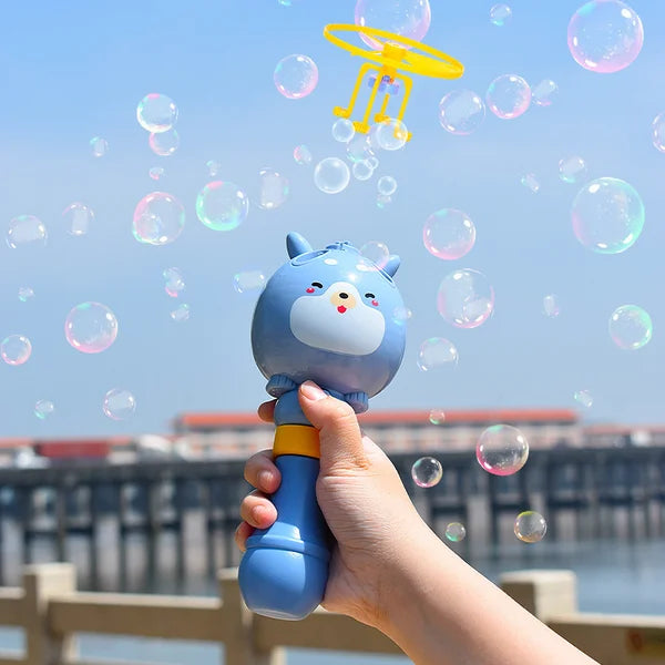 Flying Bamboo Dragonfly Cartoon Bubble Machine