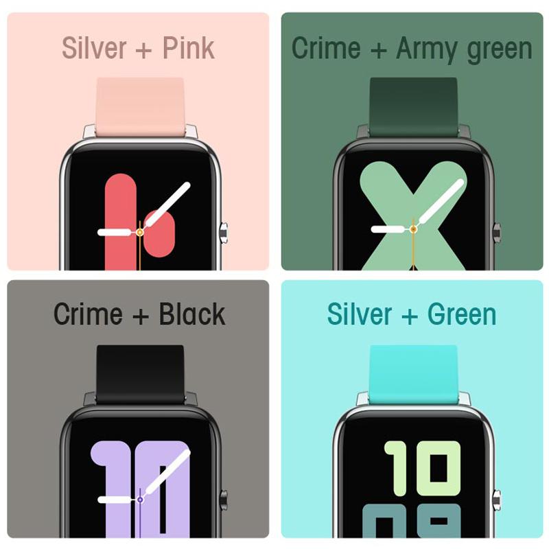 New Smart Watch Men Women Sport Clock Fitness Tracker Heart Rate Monitor Sleep Monitor Smartwatch Compatible for iOS Android