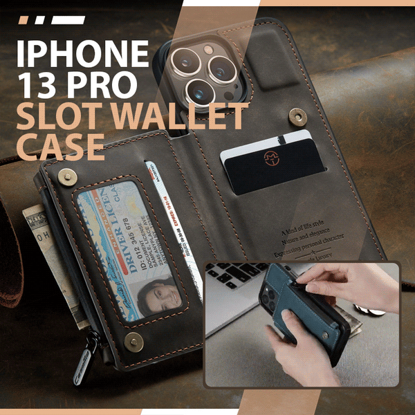 iPhone Slot Wallet Case