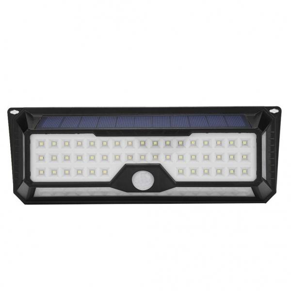 86 LED 4 Sides 270° Wide Angle 3 Modes Outdoor Waterproof Solar PIR Motion Sensor Security Wall Light for Garden Yard Driveway Pathway Porch Garage