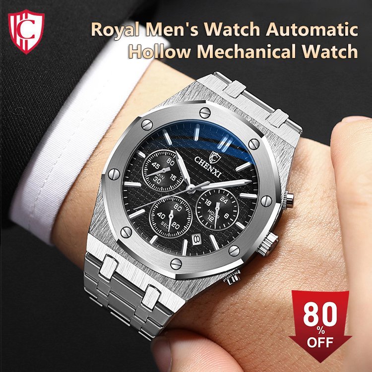 Royal Men Mechanical Watch Feel the Swiss craftsmanship of mechanical watches