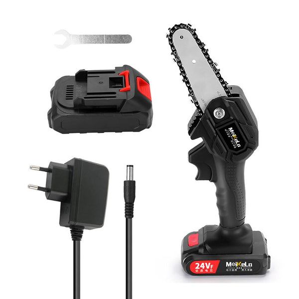 Portable Pruning Saw Garden Tools with 1pc/2pcs Lithium Battery HiLDA 21V Mini Electric Saw Rechargeable Electric Chain Saw Woodworking