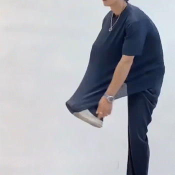 High Stretch Ice Silk Male Casual Suit(T-shirt+Pants)