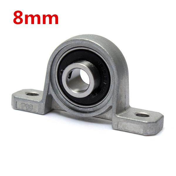 8mm Bore Diameter Zinc Alloy Pillow Block Mounted Ball Bearing KP08 - stringsmall