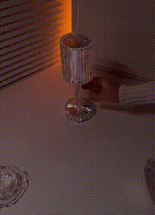 Touching Control Crystal Lamp