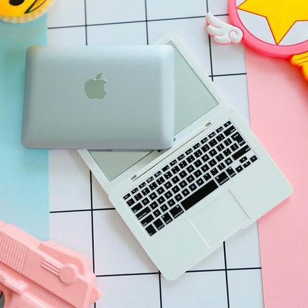 High Quality Mini Makeup Mirror For Apple Notebook Macbook Air Apple Computer Portable Creative Mirror