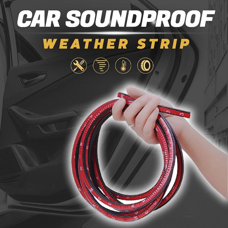 5Meters Car Door Seal Strips Sticker B Shape Weatherstrip Rubber Seals Sound Insulation Sealing Automobiles Interior Accessories
