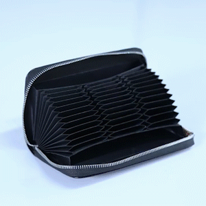 Unisex RFID Blocking Anti-Credit Card Fraud Multi-compartment Leather Wallet Super Large Capacity Multi-Bit Card Package