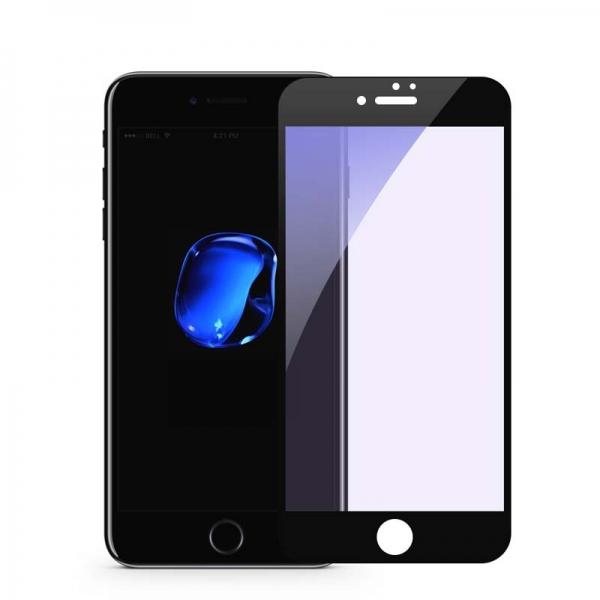 3D Full Cover Anti Blue Ray Film Screen Protector for iPhone 7/8 Black