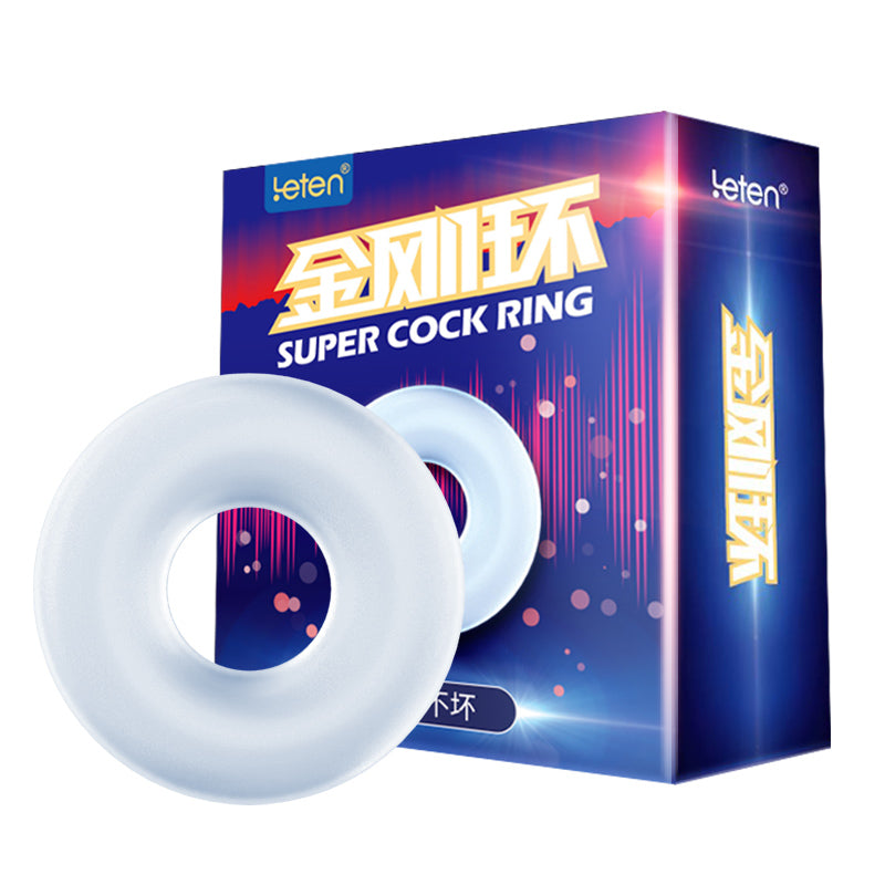 Leten Silicone Penis Ring Long Lasting Training Delayed ejaculation Man Cock Ring Sex Toys-Level 2