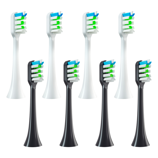 4Pcs P-HX-6064 Electric Toothbrush Heads Suitable for Philips HX6064 and HX3 HX6 HX9 Series Replacement Toothbrush Heads