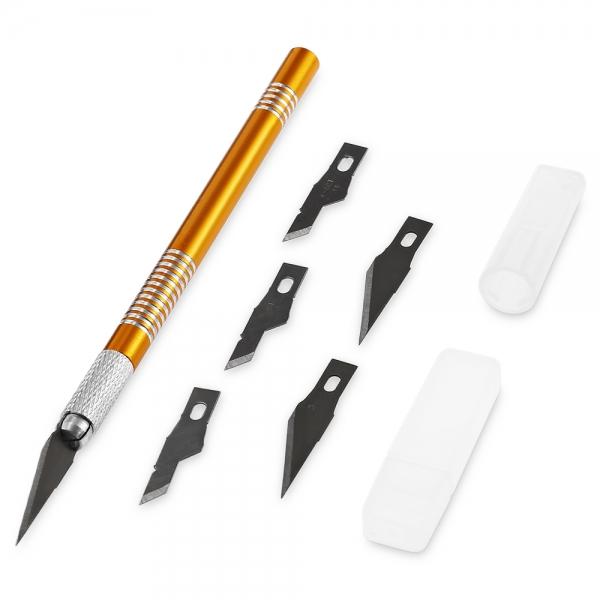 AC-38 Carving Knife/Woodworking DIY Manual Small Utility Knife - Orange