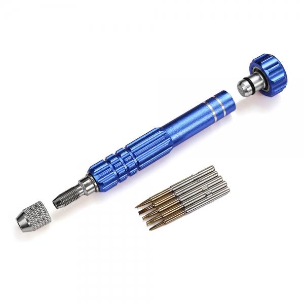 AC-6 5-in-1 Apple Mobile Phone Multi-function Maintenance Tool Import S2 Steel Blue