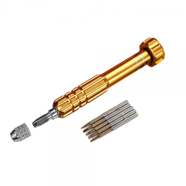 AC-6 5-in-1 Apple Mobile Phone Multi-function Maintenance Tool Import S2 Steel Orange