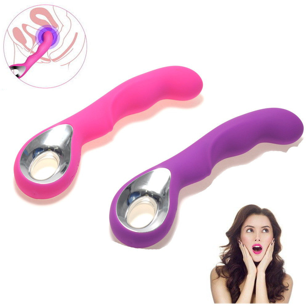 [HOT]Silicone USB Rechargeable Waterproof AV Wand Massager G Spot Vibrators for Women