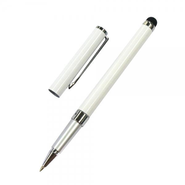 AT-12 Mobile Phone Flat Panel Universal Touch Screen Pen Stylus Pen White - stringsmall