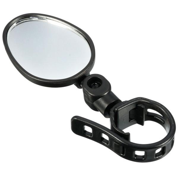 Adhesive Tape Style 360-Degree Rotation Bike Bicycle Cycling Wide Angle Handlebar Rear View Mirror