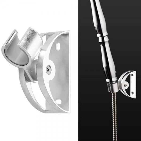 Adjustable Aluminum Alloy Wall Mounted Shower Head Bracket Holder - Type A