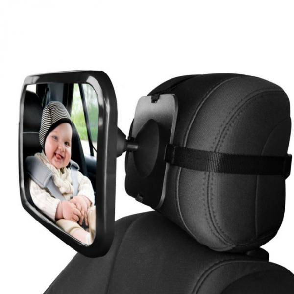 Adjustable Baby Child Wide View For Rear Facing Seat Car Safety Car Mirror Mount Sucker Mirror
