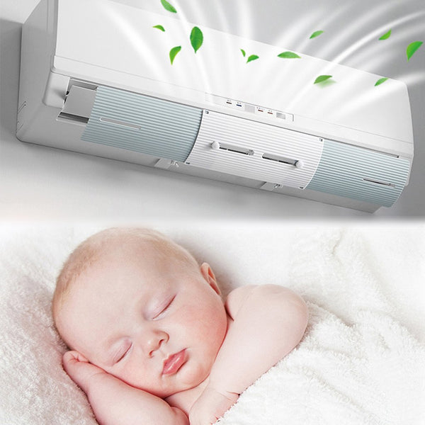 Adjustable Wind Deflector Air Conditioning Baffle Shield Conditioner Wind Shield Cover Anti Direct Blowing Windshield Parts