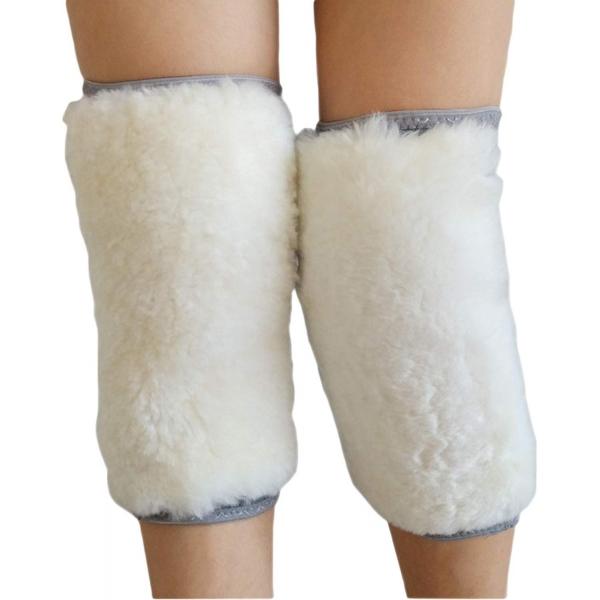 Adult Thicken Cashmere Wool Winter Warm Thermal Grey Knee Warmers Leg Warmers Sleeve Knee Brace Support Pads for Arthritis Dance Yoga - M